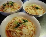 ぶっかけ天うどん!❨(@≧↺≦))❩wノ作り方5写真