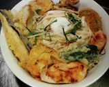 ぶっかけ天うどん!❨(@≧↺≦))❩wノ作り方6写真