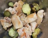 簡単♪鶏肉と茄子焼いて調味液にドボン♪作り方6写真