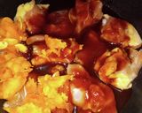 鶏とかぼちゃのうま煮作り方1写真