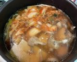 簡単☆舞茸とキムチのスープ作り方4写真