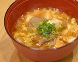 簡単☆舞茸とキムチのスープ作り方6写真