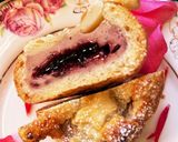 レシピ投稿祭　ベリーなチーズケーキパン作り方11写真