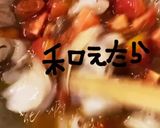 たことトマトのマリネdeそうめん作り方8写真