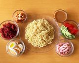 色鮮やか！とさかのりのごまだれ冷やし中華作り方4写真