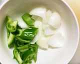 簡単きな粉ゴマだれ味豚こま大根青椒肉絲風作り方5写真
