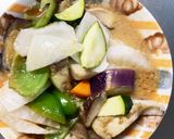 簡単きな粉ゴマだれ味豚こま大根青椒肉絲風作り方13写真