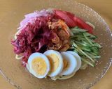 色鮮やか！とさかのりのごまだれ冷やし中華作り方6写真