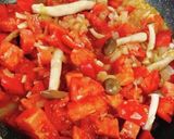 簡単！完熟トマトのギガーリックパスタ作り方8写真