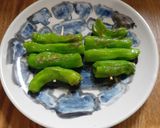 ☆超手抜きつまみ☆ししとうの塩コショウ焼作り方6写真