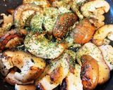 しいたけのガーリックバター焼き作り方5写真