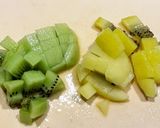 キウイとポテトの胡麻ドレヨーグルトサラダ作り方3写真