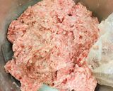 レシピ投稿祭☆チーズin肉巻きハンバーグ作り方1写真