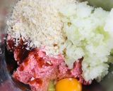 レシピ投稿祭☆チーズin肉巻きハンバーグ作り方2写真