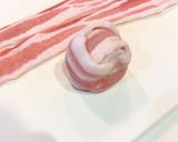 今井家の茄子と厚揚げの豚バラ巻の甘酢炒め作り方4写真