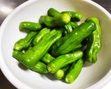 ししとうを鰹節と一緒に作り方1写真