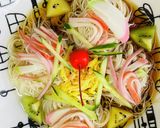 豪華な高知県素麺×キウィ ビタミンアップ作り方3写真