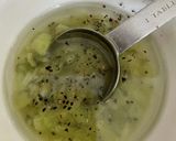 爽やかぁなフレンチキウイサラダ作り方3写真