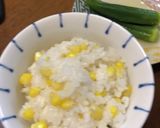 とうもろこし天ぷらとご飯作り方4写真