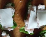 ピーマンの白はんぺんと鶏ミンチ詰め作り方5写真
