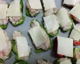 ピーマンの白はんぺんと鶏ミンチ詰め作り方6写真
