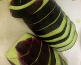 薬味盛り水茄子の刺身作り方3写真