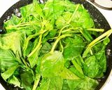 簡単！モロヘイヤとなめ茸のポン酢和え作り方2写真
