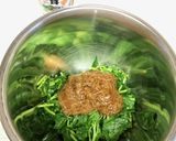 簡単！モロヘイヤとなめ茸のポン酢和え作り方5写真
