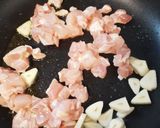 夏に♪茄子とオクラのバジルチキン乗せ作り方3写真