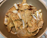 レシピ投稿祭。大判肉で作る♩豚の生姜焼き作り方4写真