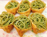 瓦そばに飽きたら、秒で映え！蕎麦稲荷♡作り方2写真