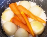 炊飯器使用し楽々下ごしらえハンバーグ作り方2写真
