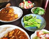 普通のカレー！信ちゃんが作るカレー作り方1写真