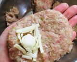 レシピ投稿祭☆チーズin肉巻きハンバーグ作り方5写真