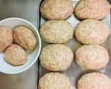 レシピ投稿祭☆チーズin肉巻きハンバーグ作り方6写真