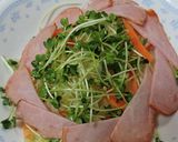 ゆで野菜と焼き豚のサラダ作り方3写真