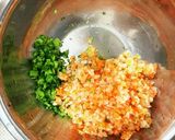 野菜たっぷりハンバーグ作り方1写真
