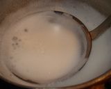 網じゃくしで☆お家であわあわカプチーノ♫作り方2写真
