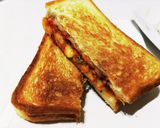 リメイク☆ピーマンの肉詰めホットサンド作り方6写真