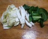 レンチン!鮭と白菜と青菜のリゾット作り方2写真