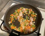 お手軽。焼飯からのドライカレー。作り方2写真