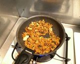 お手軽。焼飯からのドライカレー。作り方5写真