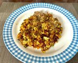 お手軽。焼飯からのドライカレー。作り方6写真