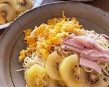 冷やし中華にキウイをちょい足し作り方4写真