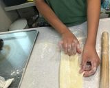 天然酵母手捏ね食パン1.5斤。作り方20写真