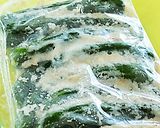 福島県産ミニきゅうりのパン粉漬け♪作り方6写真