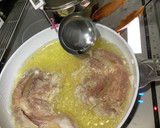 骨付きもも肉でみよしやのかぶと揚げ風作り方5写真