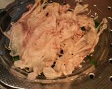 簡単☆豚しゃぶで作る　☆レンジで蒸し豚☆作り方4写真