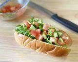 ちょっとオシャレなイタリアン?野菜サンド作り方6写真