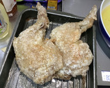 骨付きもも肉でみよしやのかぶと揚げ風作り方7写真